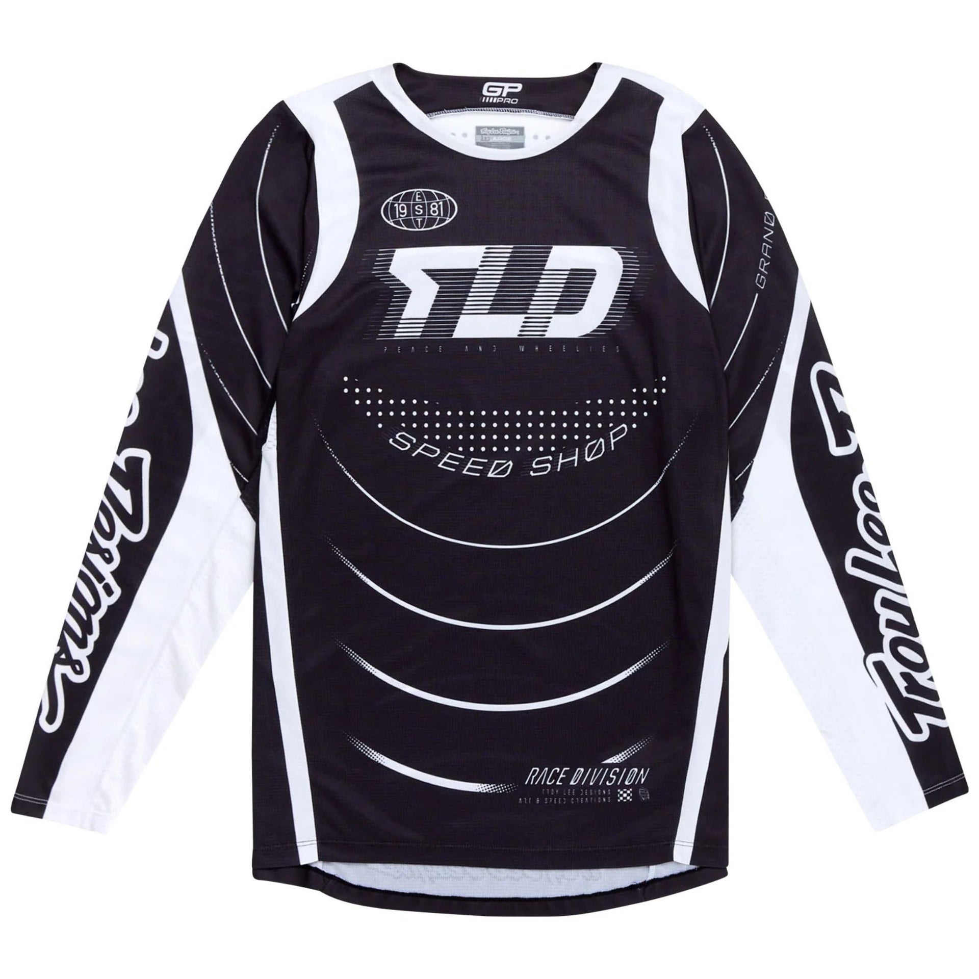 Jersey Troy Lee Designs Gp Pro Spun Black